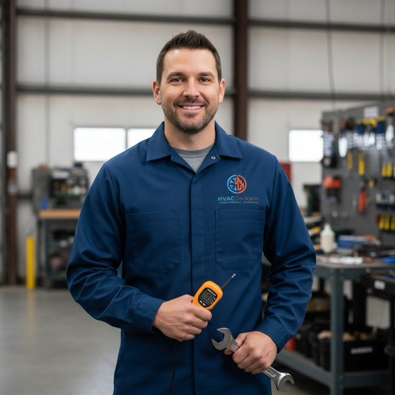 HVAC Technician at Work
